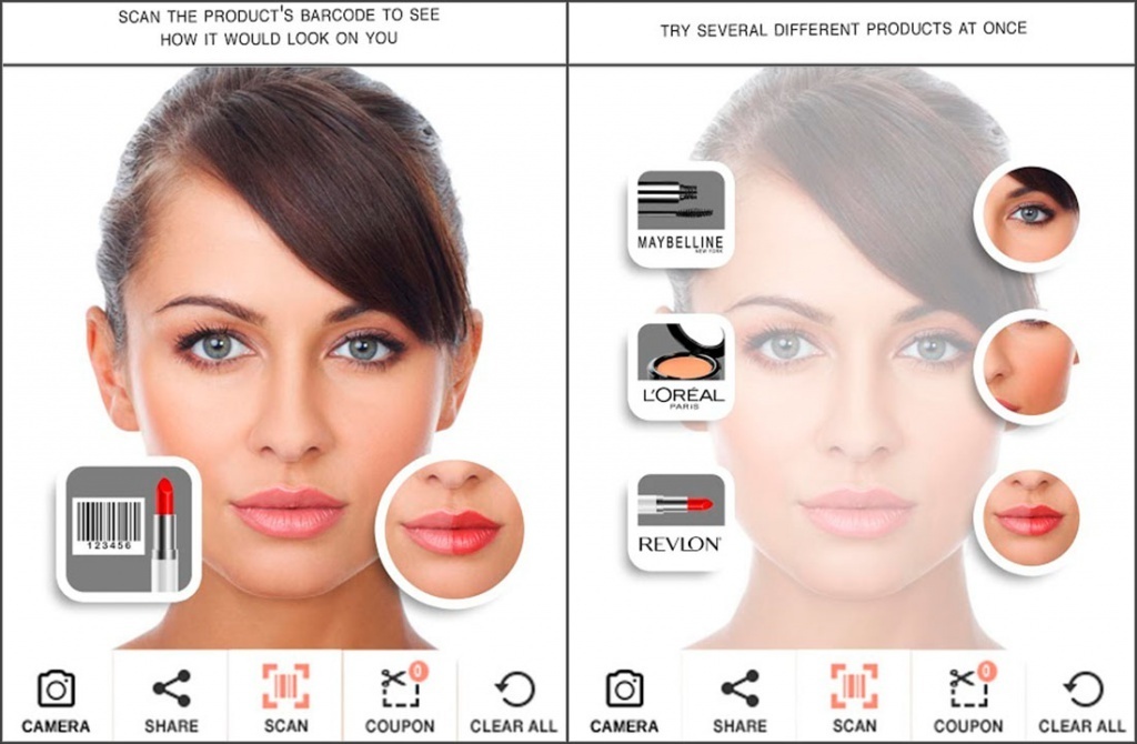 Скриншот Makeup Try It On