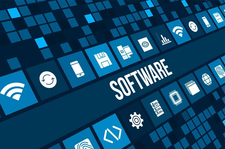 Надпись Software